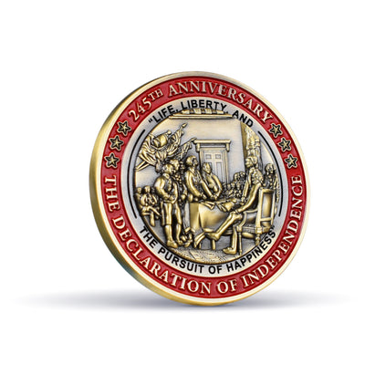 Declaration of Independence 245th Anniversary Commemorative Coin
