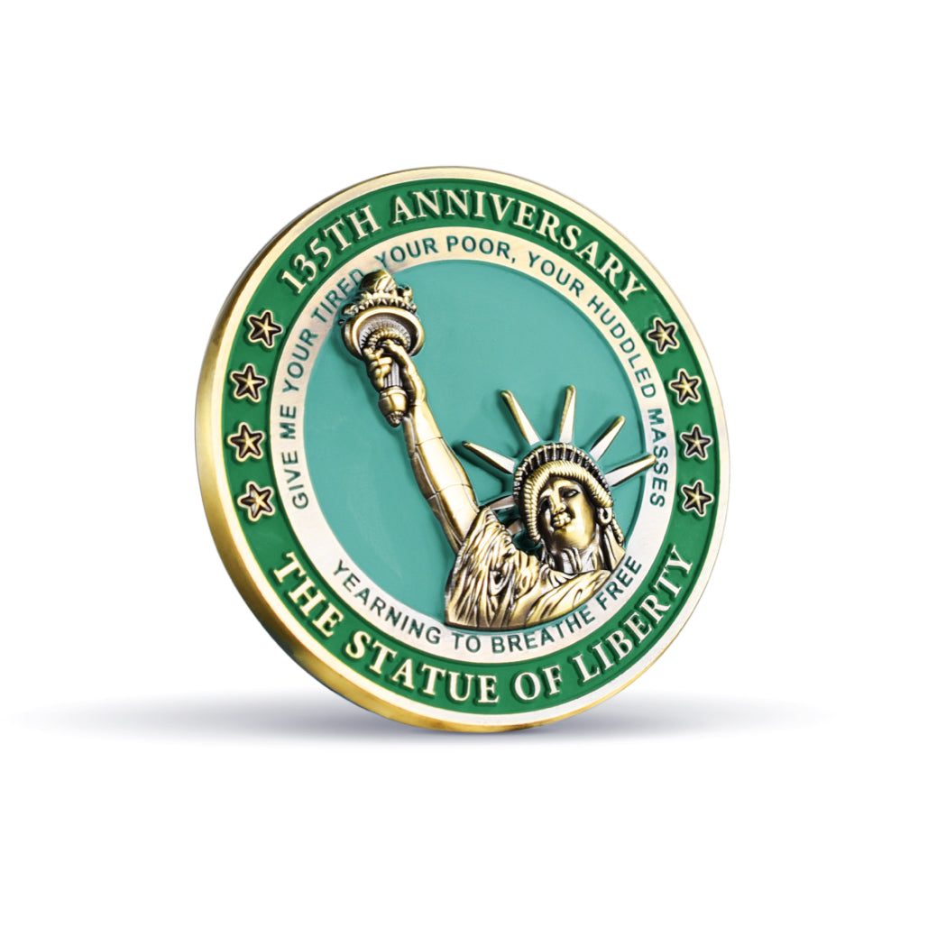 Statue of Liberty 135th Anniversary Commemorative Coin