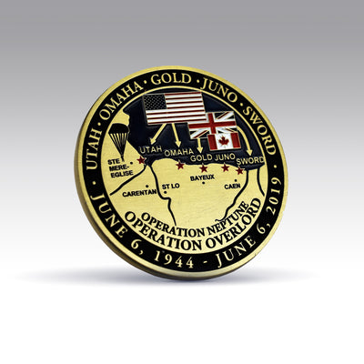 D-Day 75th Anniversary Commemorative Coin - Limited Edition