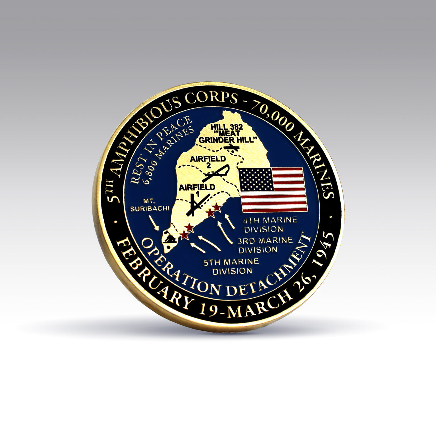 Iwo Jima 75th Anniversary Commemorative Coin