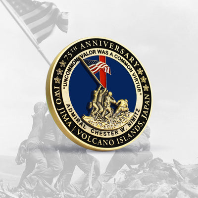 Iwo Jima 75th Anniversary Commemorative Coin